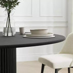 46" Round Solid Wood Dining Table, Kitchen Table