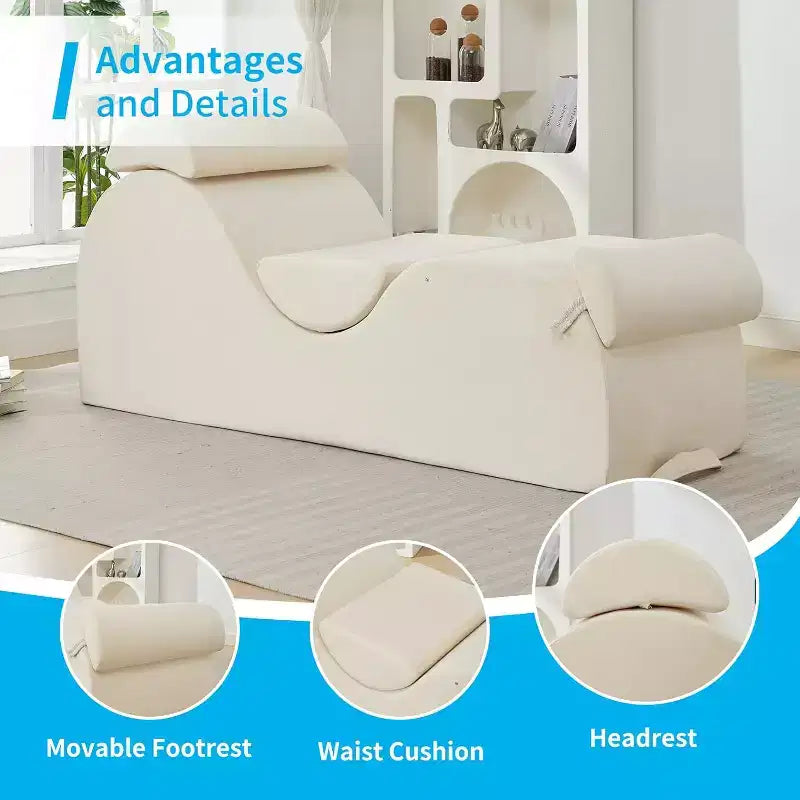 Modern Yoga Chaise Lounge Chair