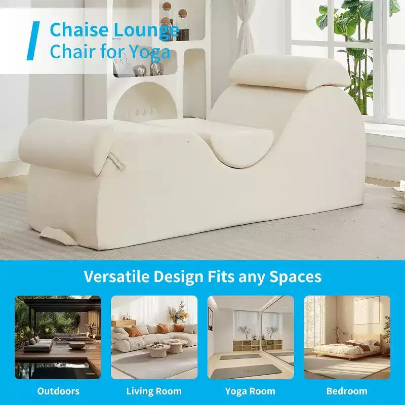 Modern Yoga Chaise Lounge Chair