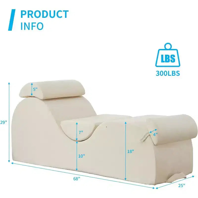 Modern Yoga Chaise Lounge Chair