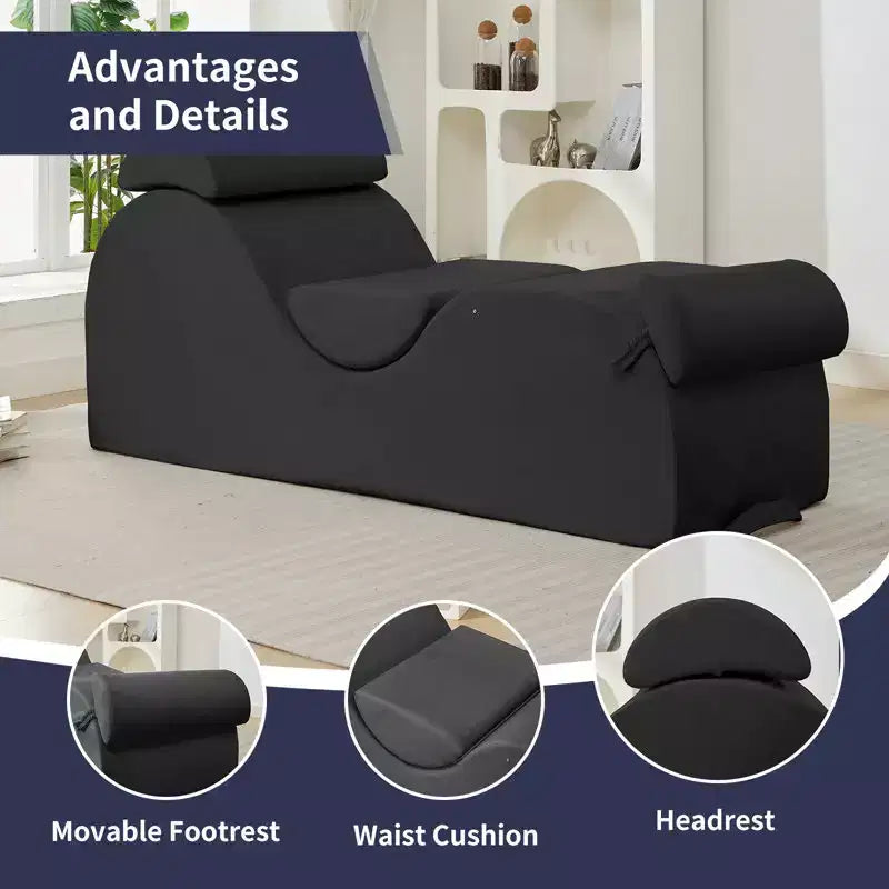 Modern Yoga Chaise Lounge Chair