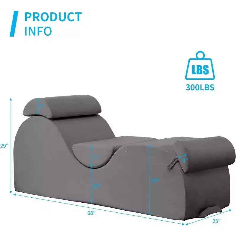 Modern Yoga Chaise Lounge Chair
