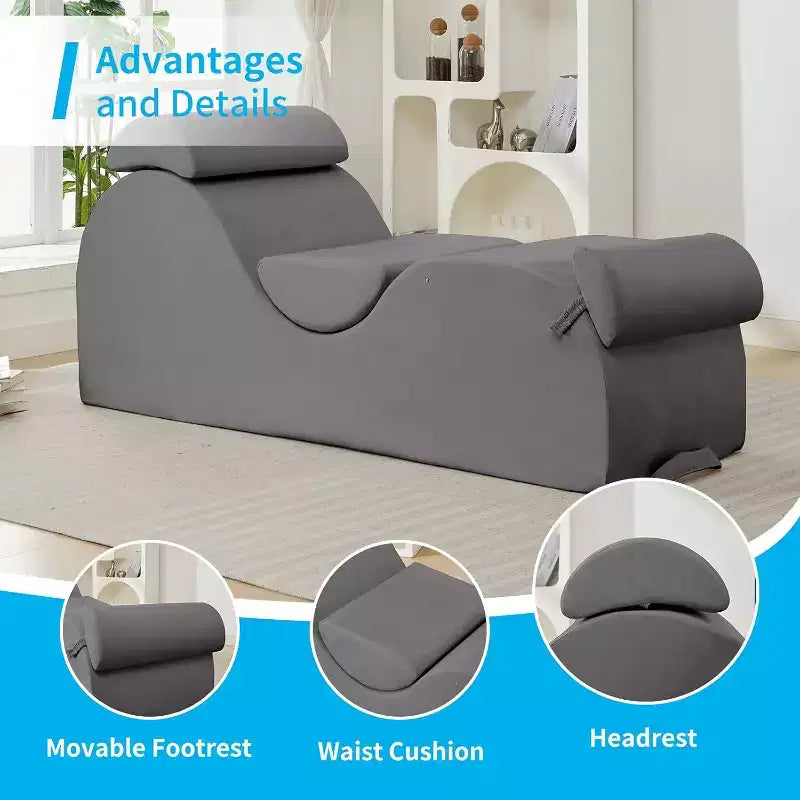Modern Yoga Chaise Lounge Chair