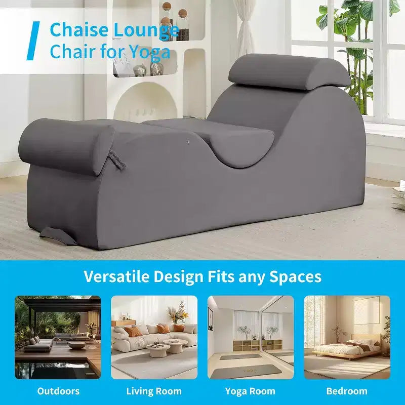 Modern Yoga Chaise Lounge Chair