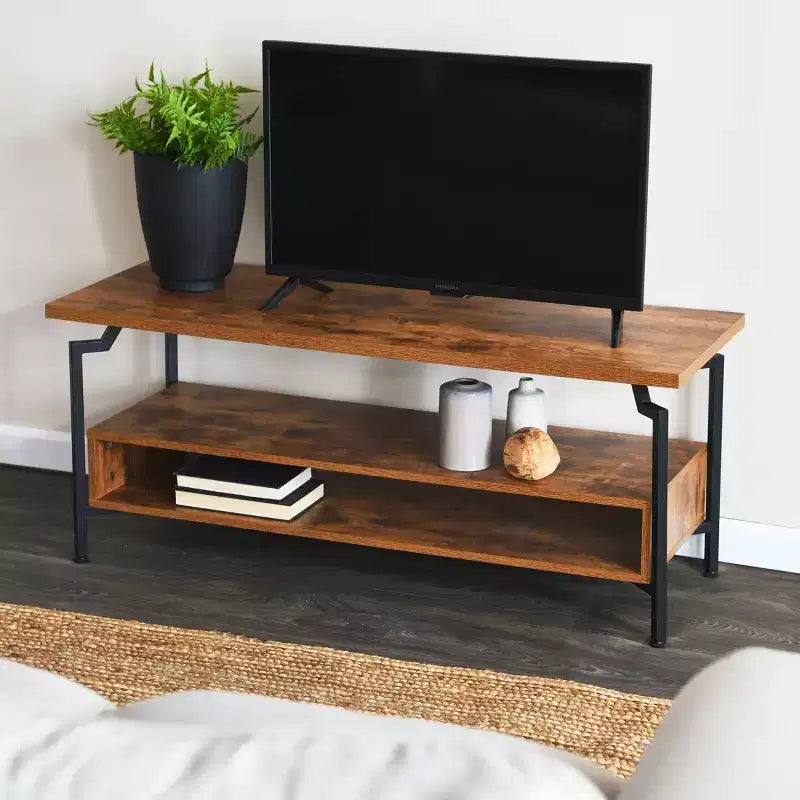 TV Stand with Storage Compartment, Fits TVs up to 50"