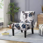 Contemporary 22" Slipper Pattern Accent Chair