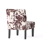 Contemporary 22" Slipper Pattern Accent Chair