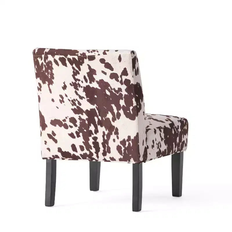 Contemporary 22" Slipper Pattern Accent Chair