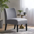 Contemporary 22" Slipper Pattern Accent Chair