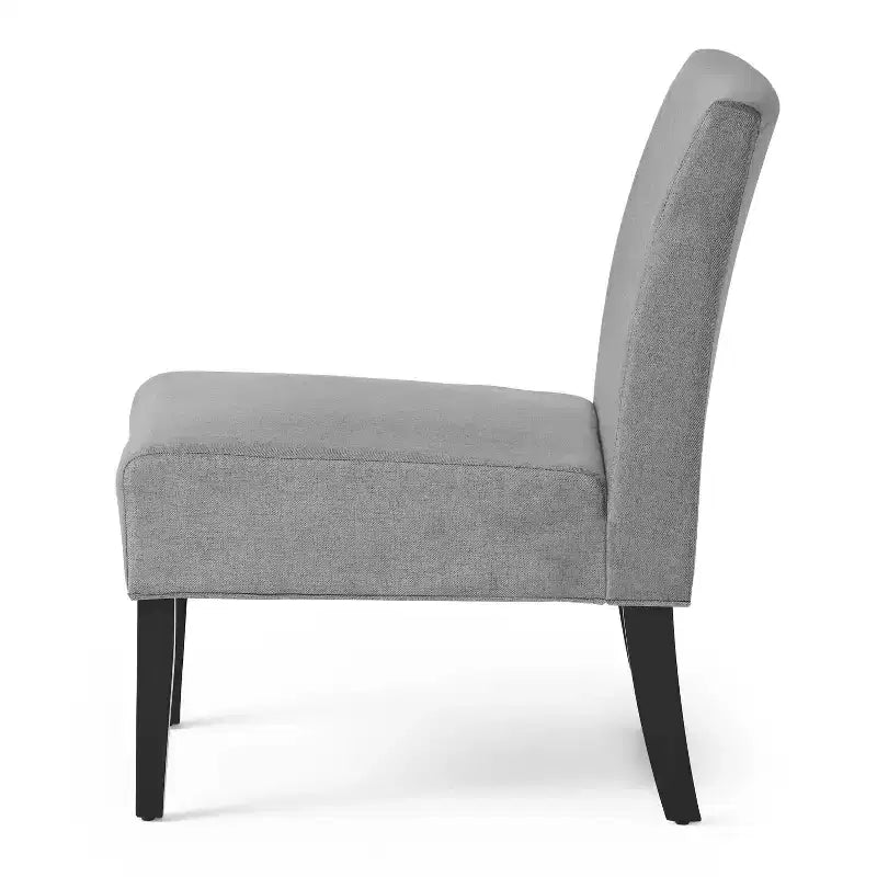 Contemporary 22" Slipper Pattern Accent Chair
