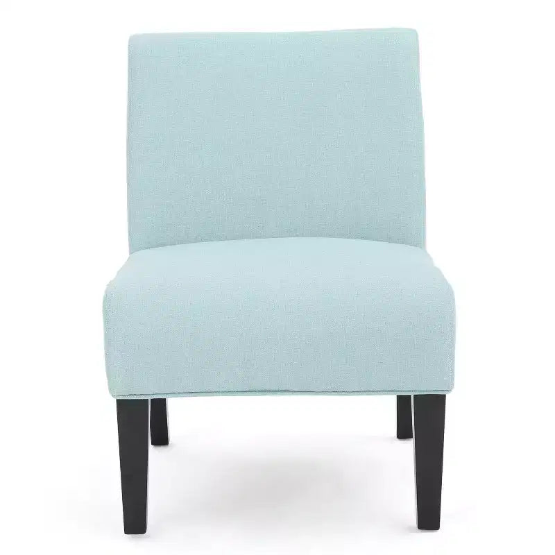 Contemporary 22" Slipper Pattern Accent Chair