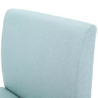 Contemporary 22" Slipper Pattern Accent Chair