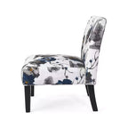 Contemporary 22" Slipper Pattern Accent Chair