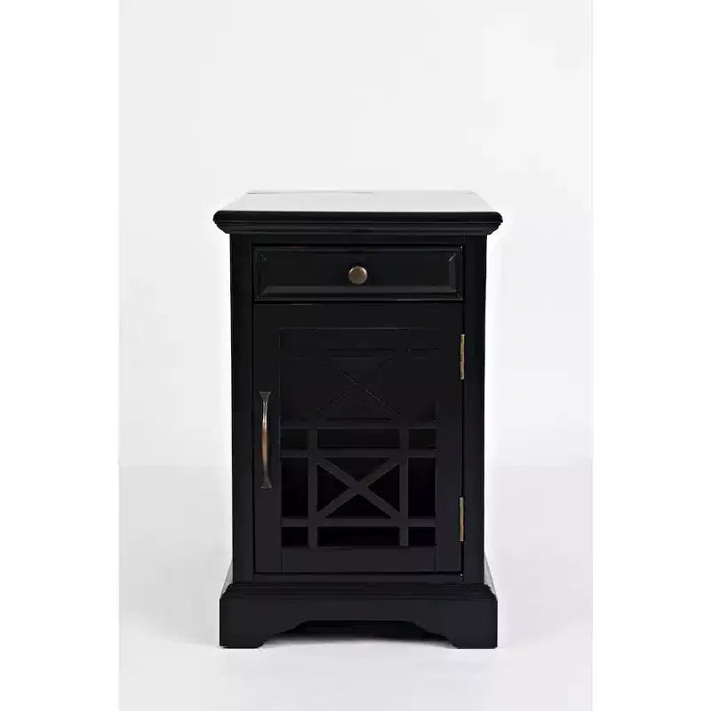Jofran,Craftsman USB Charging Chairside End Table