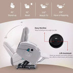 Power Lift Recliner Chair with Massage and Heat for Elderly, with 2 Cup Holders