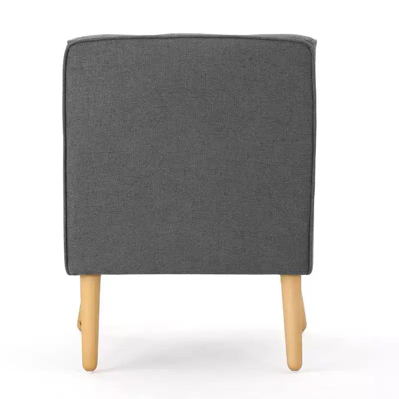 Mid-Century Modern Button Tufted Upholstered Accent Chair