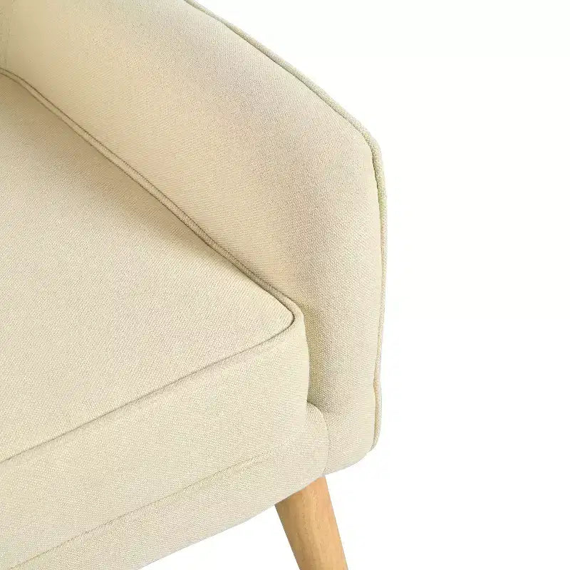 Mid-Century Modern Button Tufted Upholstered Accent Chair