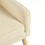 Mid-Century Modern Button Tufted Upholstered Accent Chair