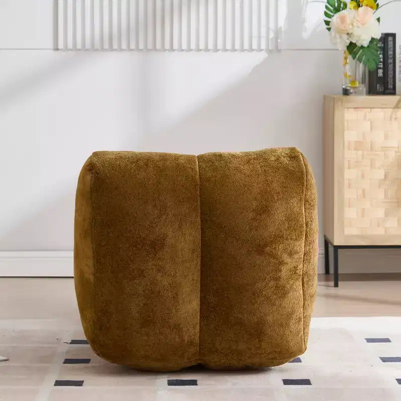 Chaise Lounge for Yoga, S Curved Bean Bag Chair, Comfy Chaise Lounge Filled with Soft Sponge, Floor Boneless Reading Sofa for Living Room Bedroom