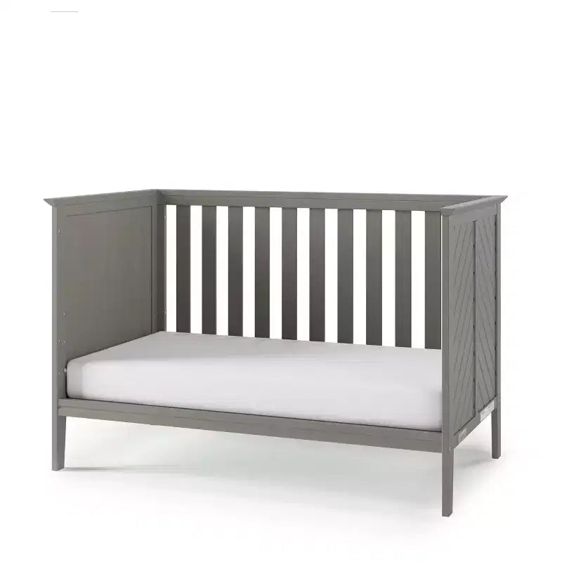 3-in-1 Convertible Crib, Converts to Day Bed, Toddler Bed, 3 Mattress Positions, Non-Toxic, Baby Safe Finish