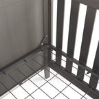 3-in-1 Convertible Crib, Converts to Day Bed, Toddler Bed, 3 Mattress Positions, Non-Toxic, Baby Safe Finish
