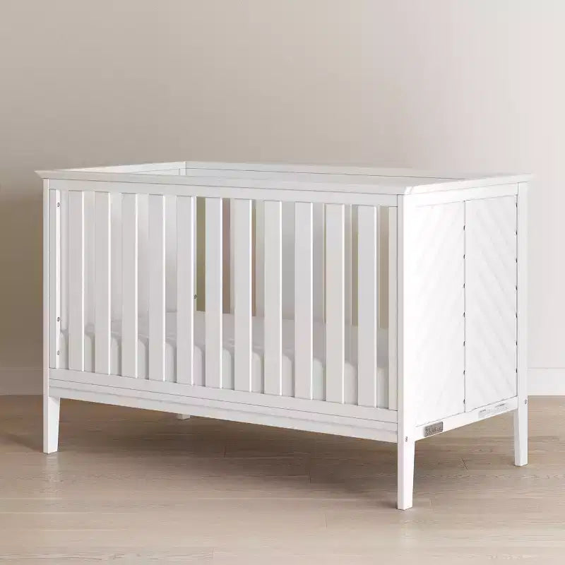3-in-1 Convertible Crib, Converts to Day Bed, Toddler Bed, 3 Mattress Positions, Non-Toxic, Baby Safe Finish
