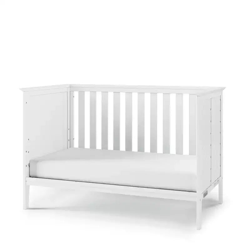 3-in-1 Convertible Crib, Converts to Day Bed, Toddler Bed, 3 Mattress Positions, Non-Toxic, Baby Safe Finish