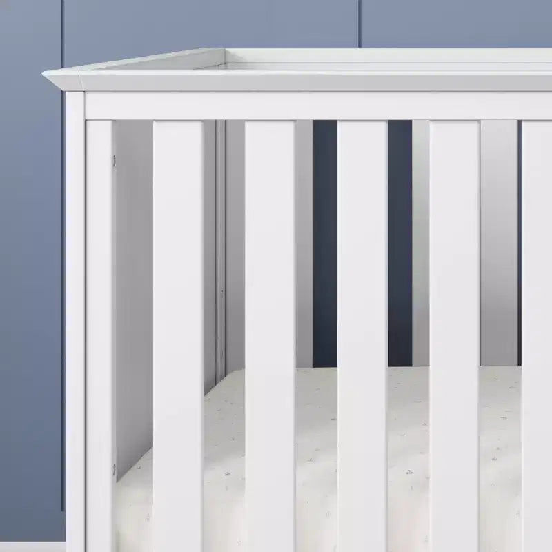 3-in-1 Convertible Crib, Converts to Day Bed, Toddler Bed, 3 Mattress Positions, Non-Toxic, Baby Safe Finish