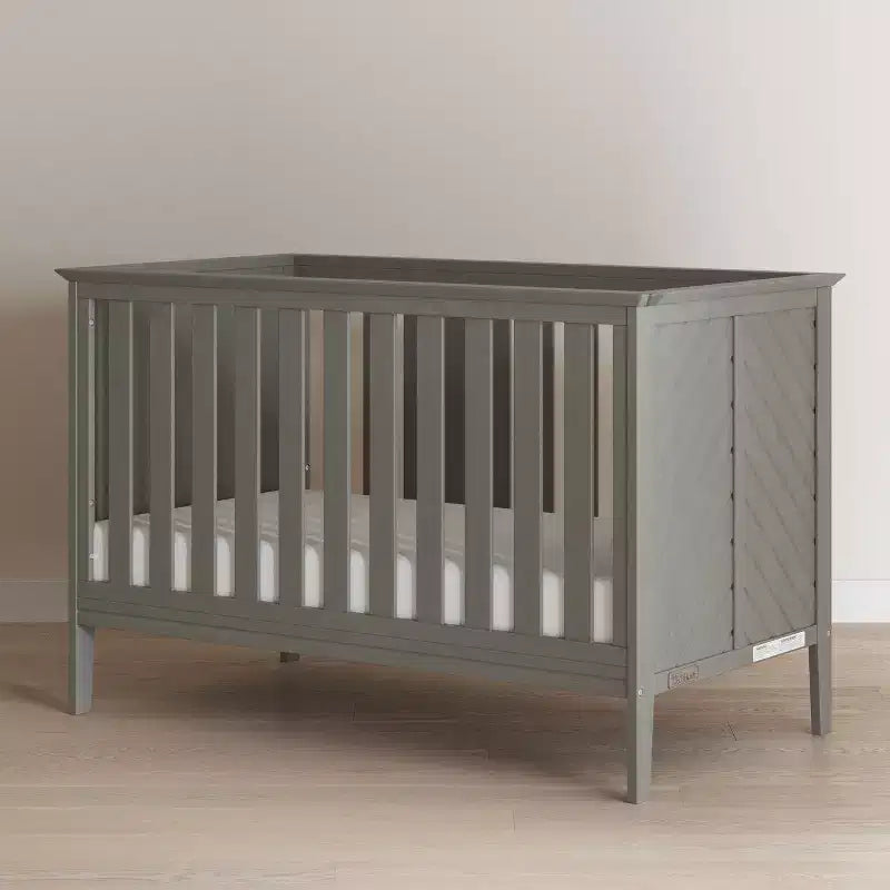 3-in-1 Convertible Crib, Converts to Day Bed, Toddler Bed, 3 Mattress Positions, Non-Toxic, Baby Safe Finish