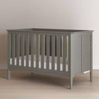3-in-1 Convertible Crib, Converts to Day Bed, Toddler Bed, 3 Mattress Positions, Non-Toxic, Baby Safe Finish