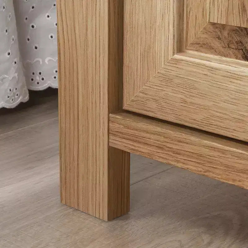 Farmhouse Nightstand with Hidden Storage