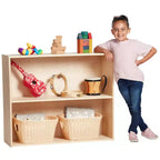 2-Shelf Single-Sided Storage Cabinet, 30in, Classroom Furniture