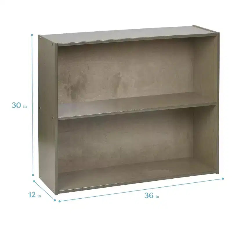 2-Shelf Single-Sided Storage Cabinet, 30in, Classroom Furniture