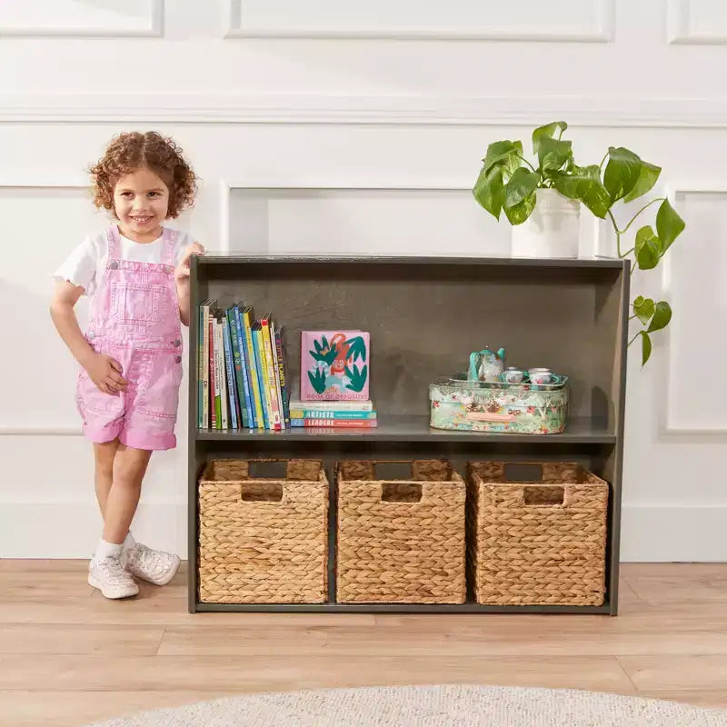 2-Shelf Single-Sided Storage Cabinet, 30in, Classroom Furniture