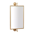 Metal Handmade Rectangular Shaped Wall Mirror